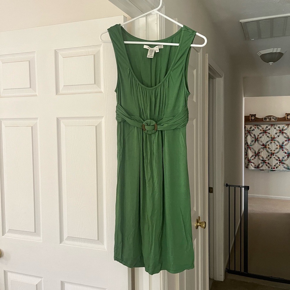 Forest Green Max Studio Dress